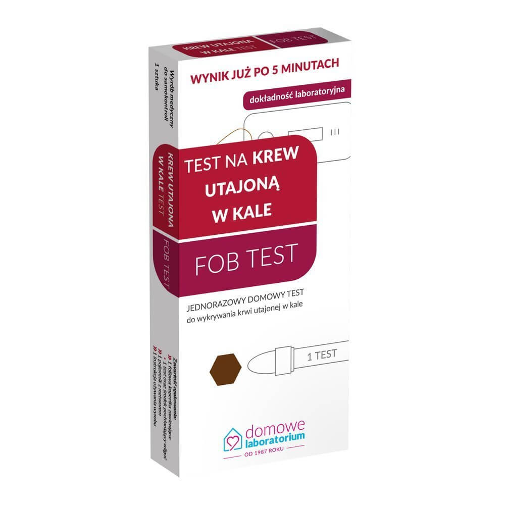 Test Krew Utajona w Kale domowy kasetkowy, 1 szt.