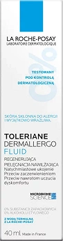 La Roche Toleriane Dermallergo, fluid regenerujący i nawilżający przeciw zaczerwienieniom, 40 ml