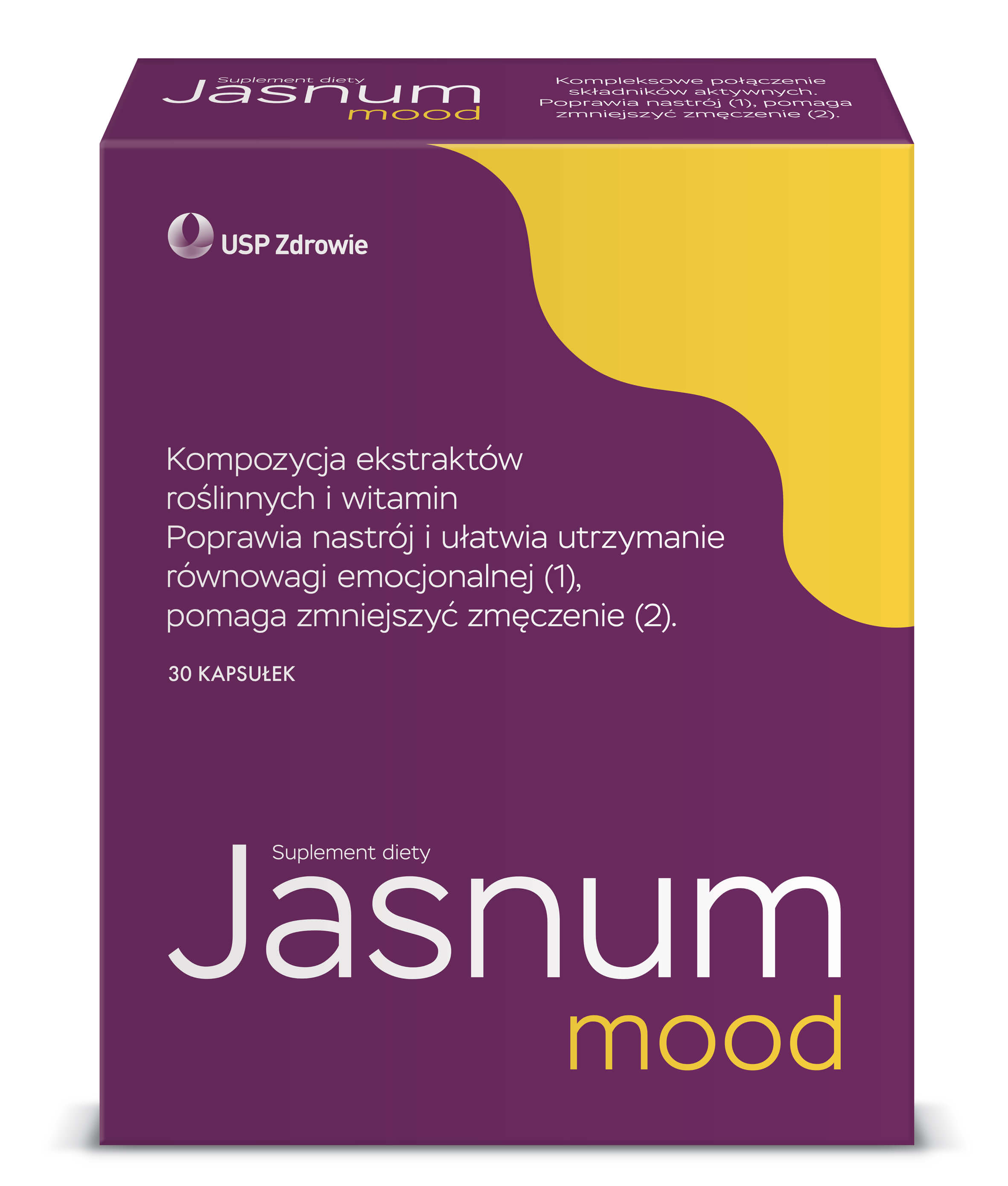 Jasnum mood kapsułki z witaminami z grupy B, 30 szt.
