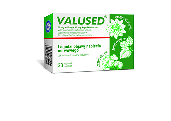 Valused, kapsułki miękkie na uspokojenie , 30 szt.