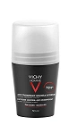Vichy HOMME 72H dezodorant w kulce, 50 ml
