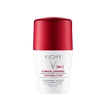 Vichy CLINICAL CONTROL 96H antybakteryjny dezodorant w kulce do skóry wrażliwej, 50 ml