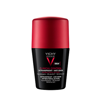 Vichy CLINICAL CONTROL 96H, dezodorant w kulce dla mężczyzn, 50 ml