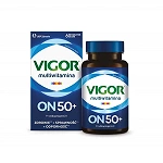 Vigor Multiwitamina ON 50+  tabletki ze składnikami dla mężczyzn po 50. roku życia, 60 szt.