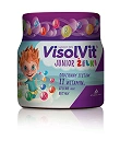 VisolVit Junior żelki ze składnikami na odporność i niedobór witamin w sezonie jesienno-zimowym, 50 szt.