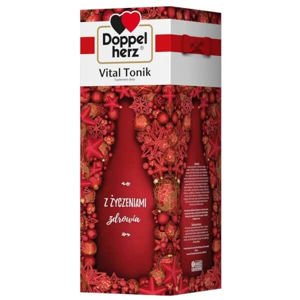 Doppelherz aktiv Vital Tonik, płyn ze składnikami wspomagającymi pracę serca i układ krążenia, 1000 ml