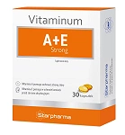 Vitaminum A+E Strong kapsułki ze składnikami wspomagającymi zachować zdrową skórę, 30 szt.