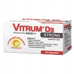 VITRUM D3 STRONG  kapsułki miękkie uzupełniające dietę w witaminę D3, 60 szt.