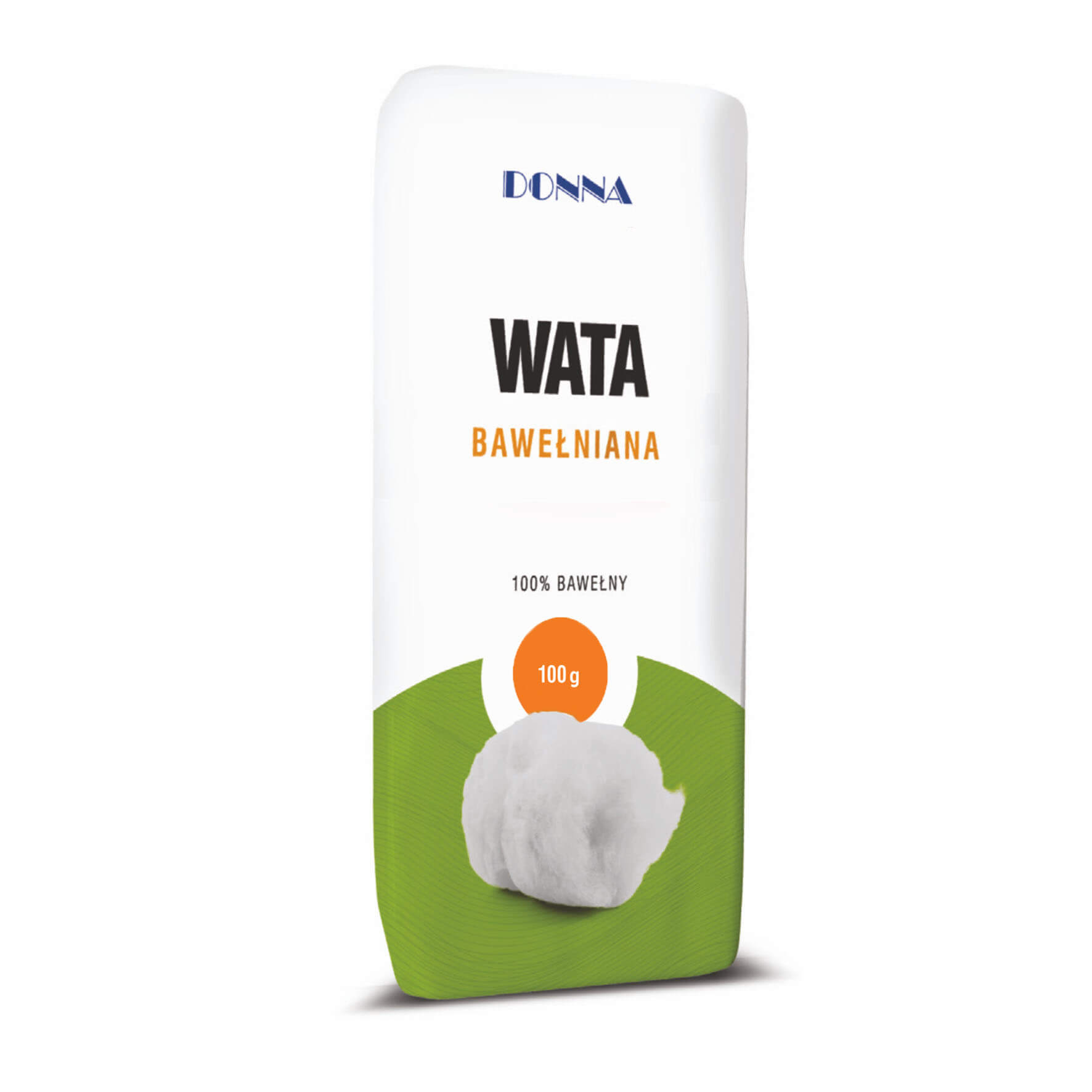 DONNA Wata bawełniana , 100% bawełny 100 g, 1 szt.