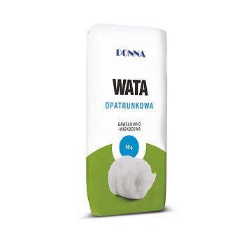 PASO Wata opatrunkowa, bawełniano-wiskozowa, 1 szt.