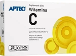 Witamina C 200 mg APTEO tabletki ze składnikami wspomagającymi układ odpornościowy, 25 szt.