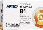 Witamina B1 tabletki ze składnikami wspierającymi prawidłową pracę serca, 50 szt.