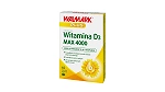 Walmark Plus Witamina D3 MAX 4000 kapsułki miękkie ze składnikami wspierającymi zdrowe kości, 60 szt.
