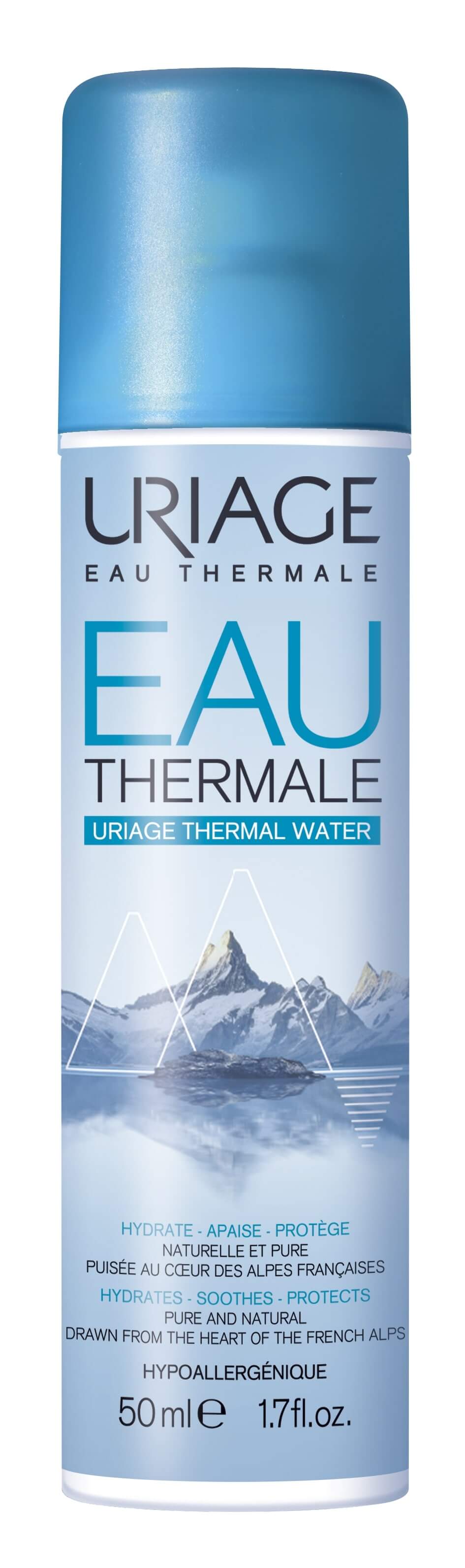 URIAGE Eau Thermale, spray nawilżający do pielęgnacji skóry, 50 ml