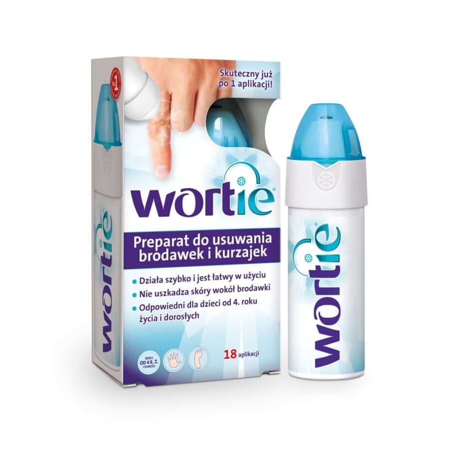 Wortie  aerozol do usuwania brodawek i kurzajek, 50 ml