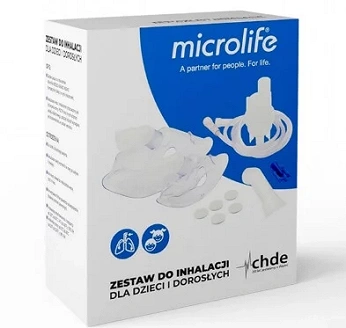 Microlife Zestaw do inhalacji, dla dzieci i dorosłych, 1 szt.