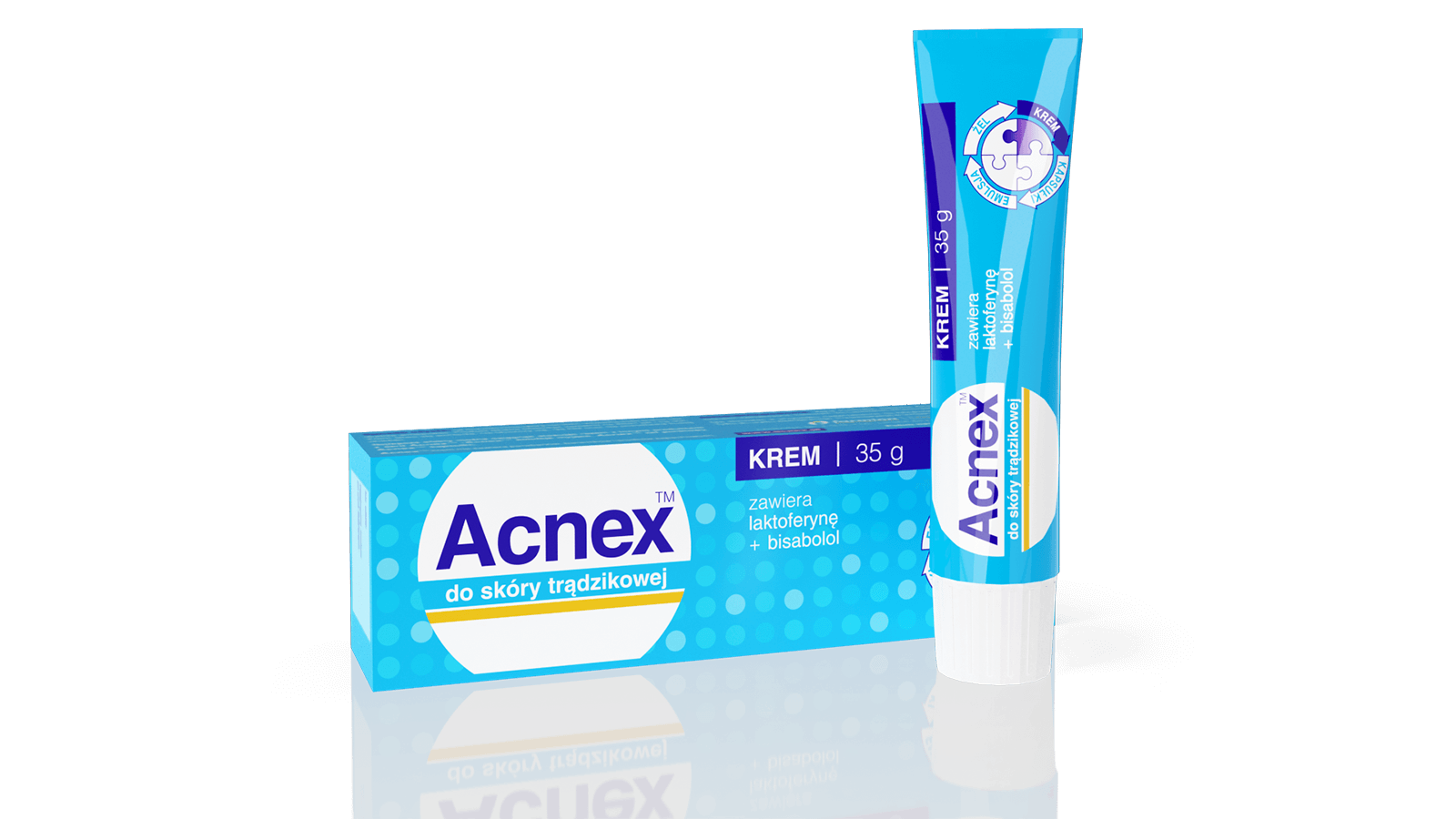 Acnex, krem do skóry trądzikowej, 35 ml