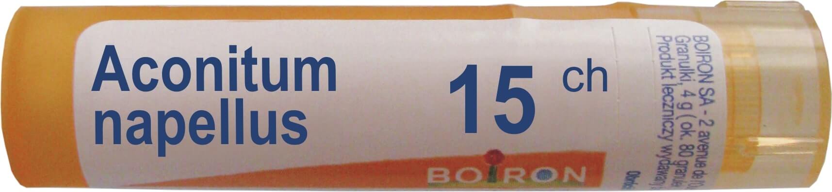 Boiron Aconitum napellus 15 CH  granulki, 4 g