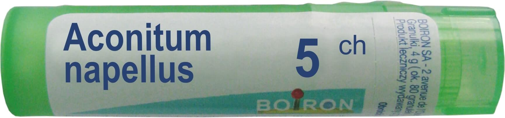 Boiron Aconitum napellus 5 CH  granulki, 4 g