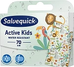 Plastry Salvequick Active Kids  wodoodporne, 10 cm x 6 cm