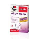 Doppelherz  Aktiv-Meno  kapsułki ze składnikami dla kobiet z łagodnymi objawami menopauzy, 60 szt. 