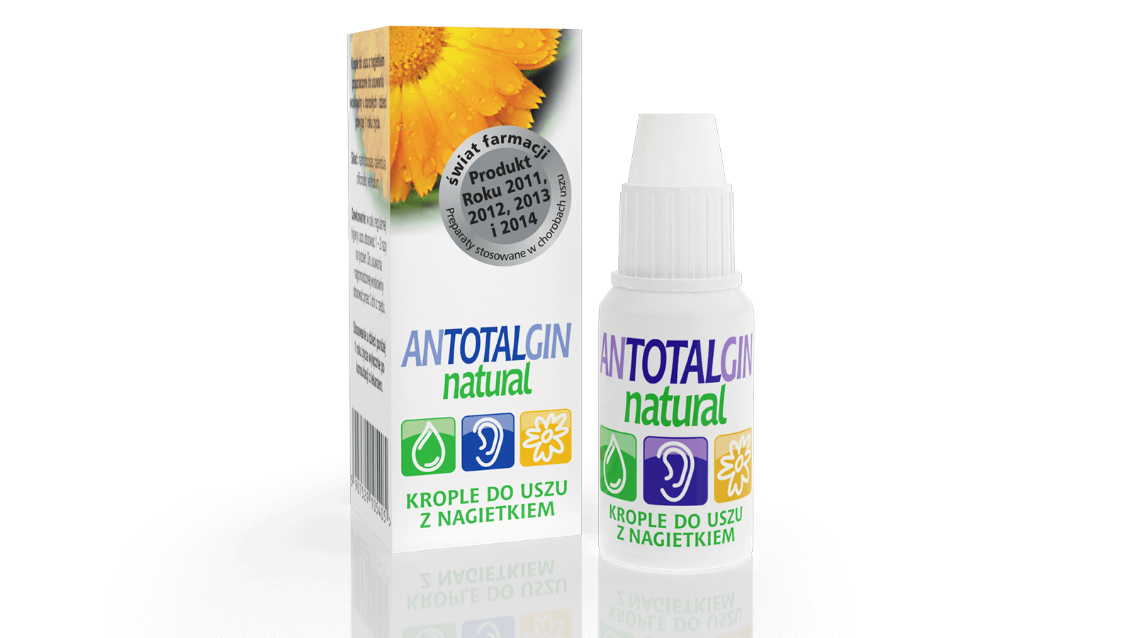 Antotalgin Natural krople do uszu ułatwiające usuwanie woskowiny, 15 g