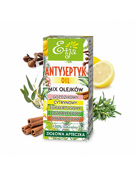 Antyseptyk Oil, mix olejków eterycznych o właściwościach antyseptycznych, 10 ml