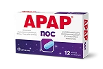 Apap Noc   tabletki o działaniu przeciwbólowym i przeciwgorączkowym, 12 szt. 