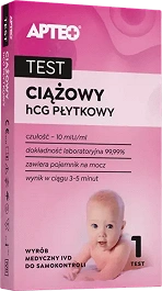 Test ciążowy hCG APTEO