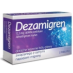 Dezamigren 12,5 mg tabletki przeciwmigrenowe, 2 szt. 