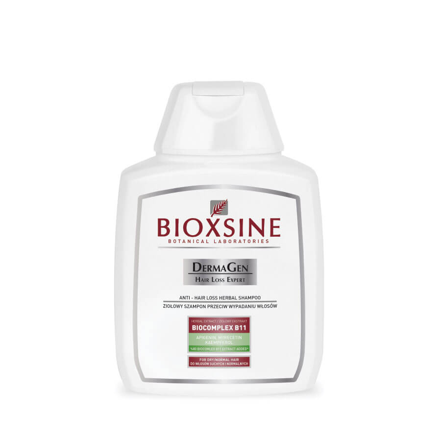 BIOTA PHARMA MICHAŁ KOWALSKI BIOXSINE DermaGen, szampon do włosów suchych i normalnych, 300 ml — Składniki i ocena