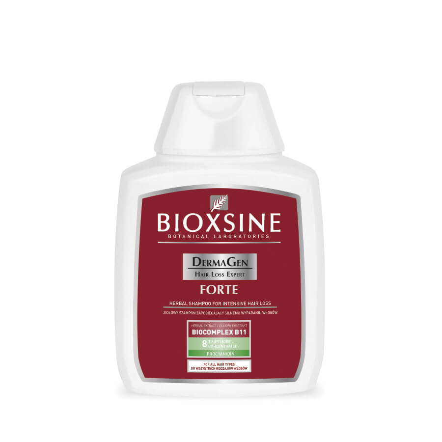 BIOTA PHARMA MICHAŁ KOWALSKI BIOXSINE DermaGen Forte, szampon przeciwko wypadaniu włosów, 300 ml