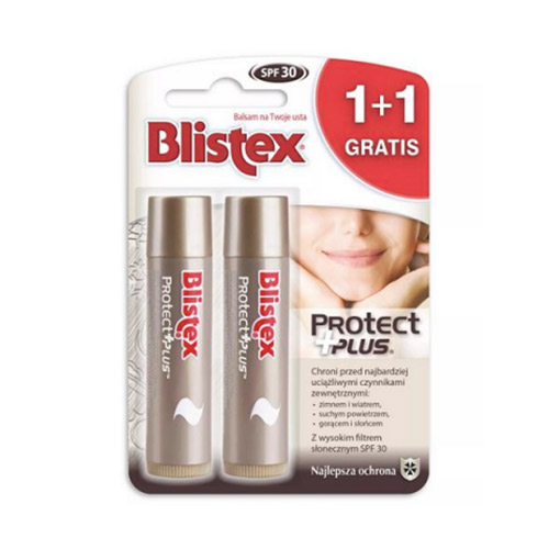 BLISTEX PROTECTPLUS, Balsam do ust 1+1 GRATIS, 2 szt.