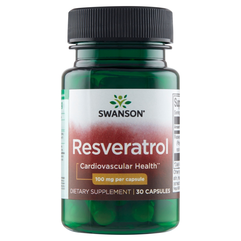 Swanson Resveratrol 100 mg 30 kapsułek