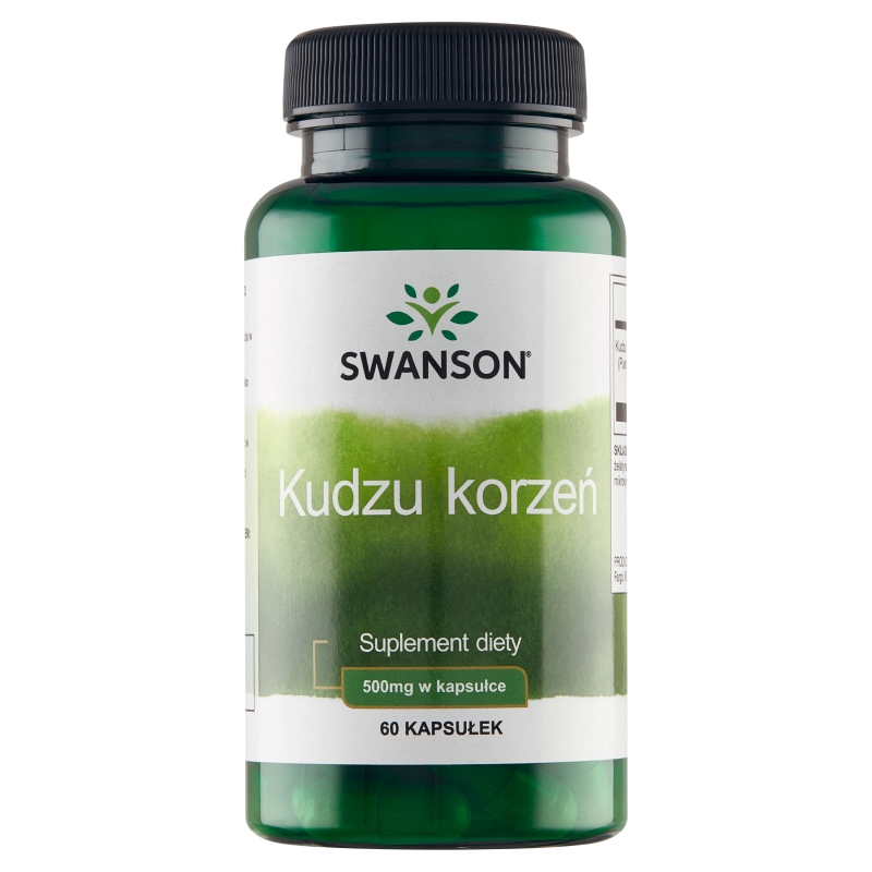 Swanson Kudzu Root 500 mg kapsułki ze składnikami wspierającymi układ krążenia i wątrobę, 60 szt.