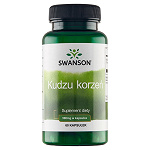 Swanson Kudzu Root 500 mg, kapsułki ze składnikami wspierającymi układ krążenia i wątrobę, 60 szt.
