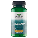 Swanson L-Tryptofan kapsułki z l-tryptofanem, 60 szt.
