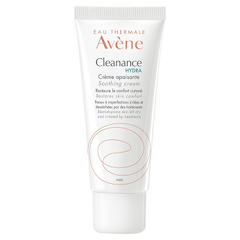 Avene Cleanance Hydra, krem łagodzący do skóry wysuszonej i podrażnionej, 40 ml
