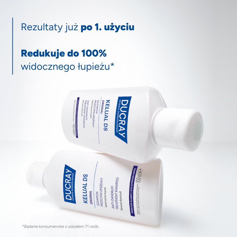 KELUAL DS, szampon do postępowania w ciężkich stanach łupieżowych, 100 ml