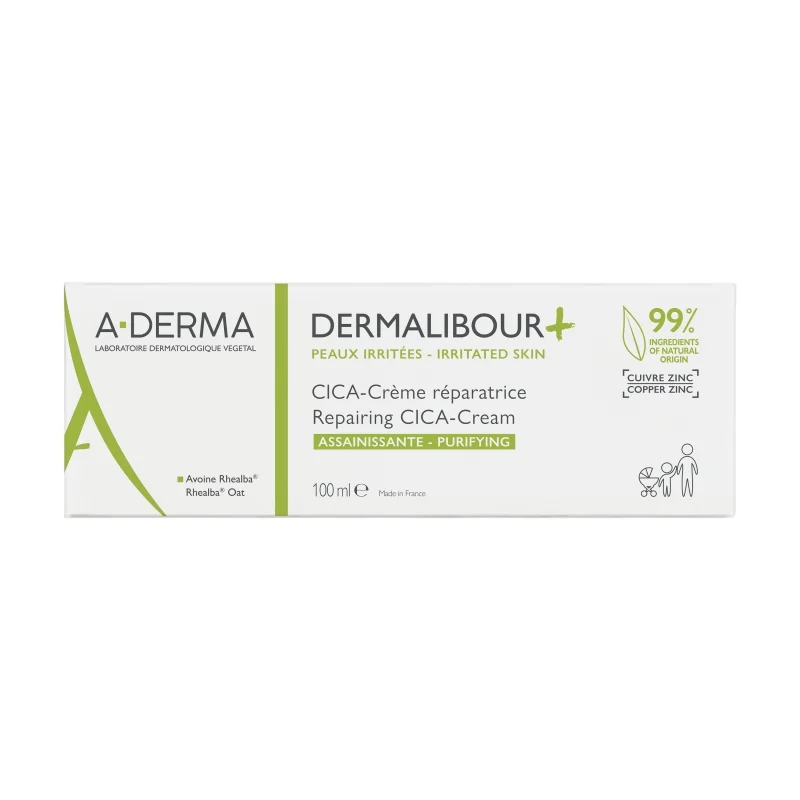 A-Derma Dermalibour+ CICA krem, 100 ml