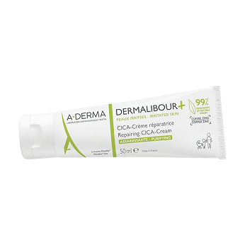 A-DERMA DERMALIBOUR +, krem regenerujący do skóry podrażnionej, 50 ml