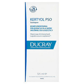 DUCRAY KERTYOL P.S.O., szampon normalizujący, 125 ml