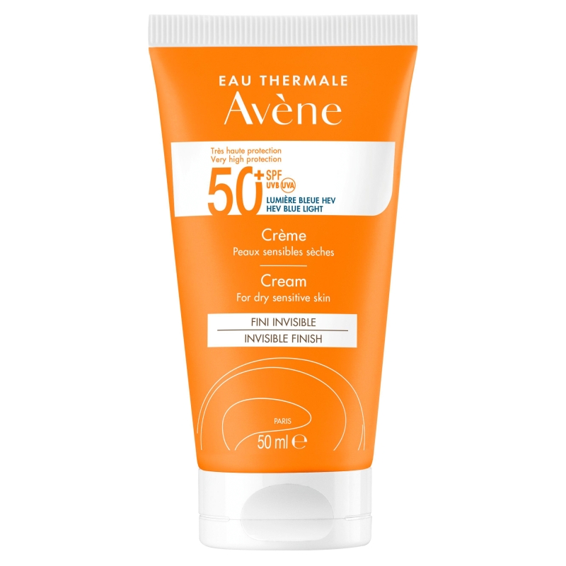AVENE Bardzo Wysoka Ochrona , krem, SPF 50+, 50 ml KRÓTKA DATA 31.08.2026