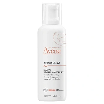 AVENE XERACALM A.D, balsam uzupełniający lipidy, 400 ml