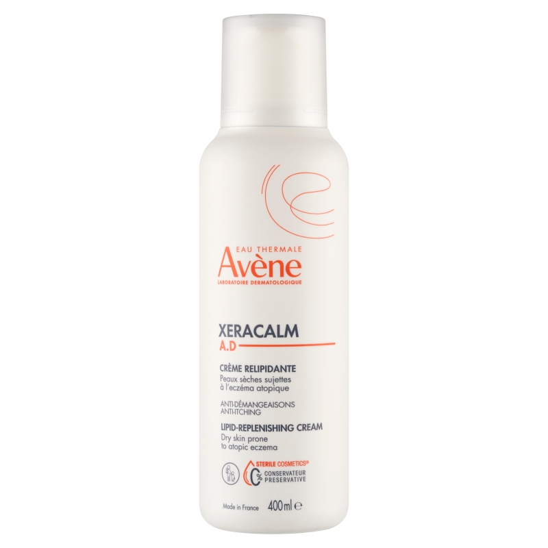 AVENE XERACALM A.D, krem uzupełniający lipidy, 400 ml