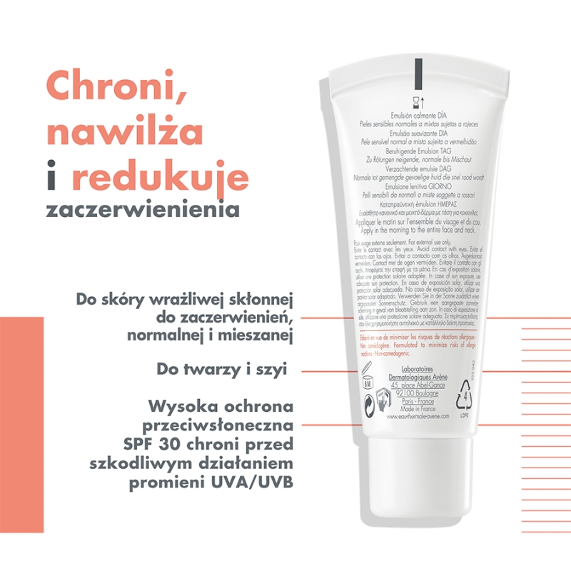 AVENE Antirougeurs, kojąca emulsja, 40 ml