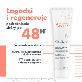 Avene Cicalfate+ , regenerujący krem ochronny, 100 ml