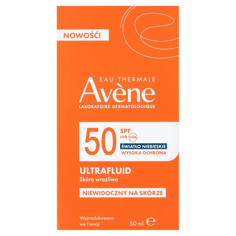 AVENE Ultra Fluide Invisible fluid SPF50, 50 ml
