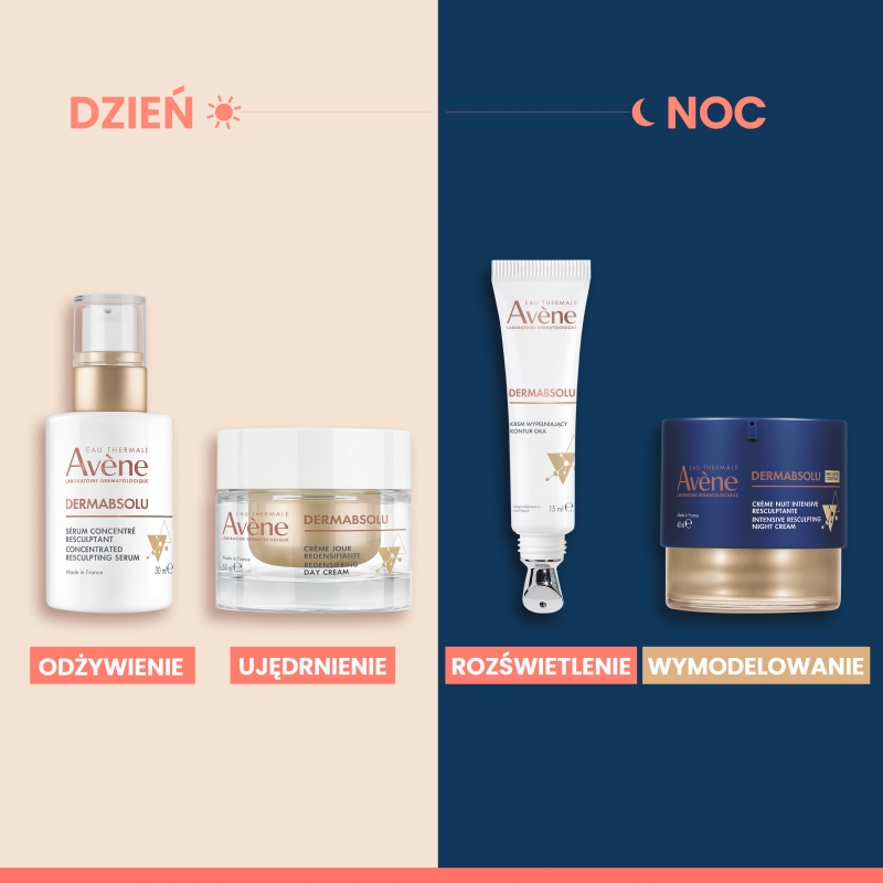 Avene Dermabsolu, krem wypełniający kontur oka, 15 ml