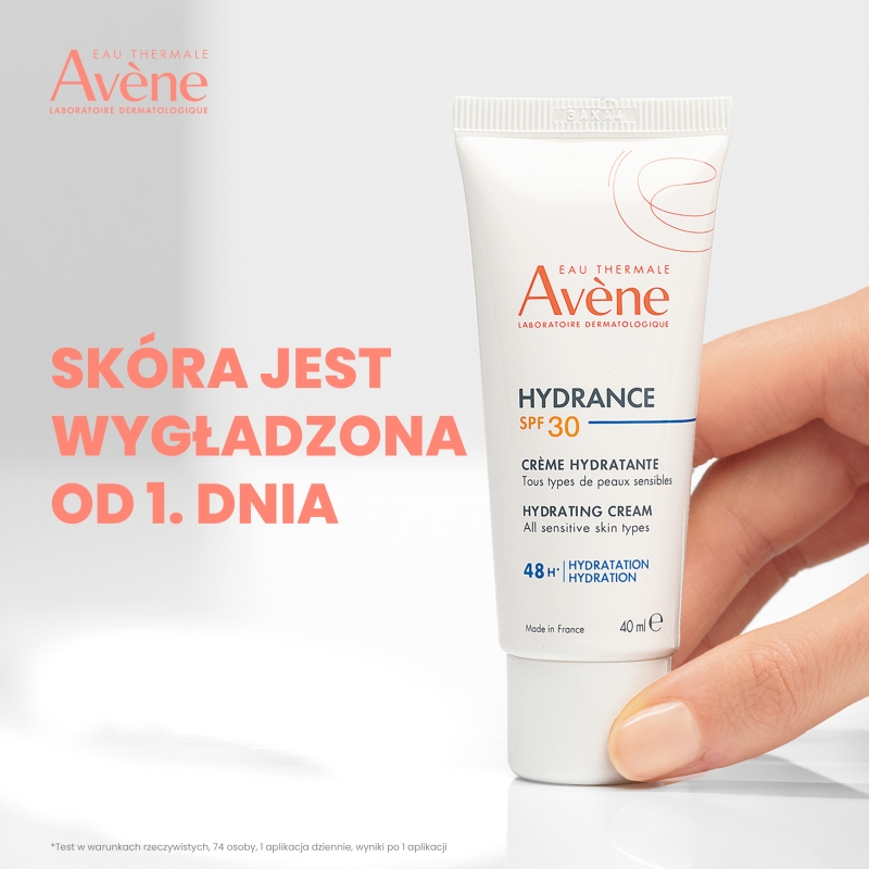AVENE Hydrance, krem nawilżający na dzień, SPF 30, 40 ml